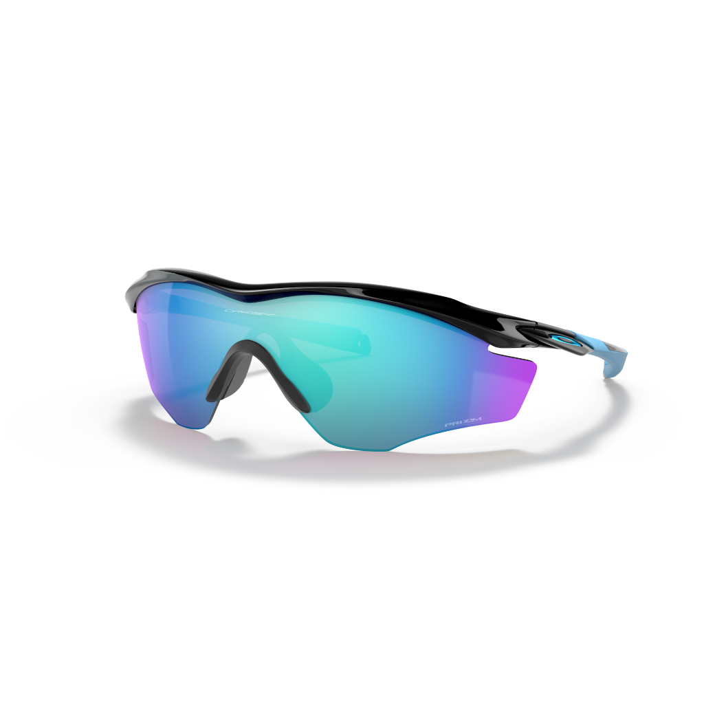 Buy Oakley M2 Frame XL Prizm Sapphire Lenses Polished Black Frame Cyclop.in