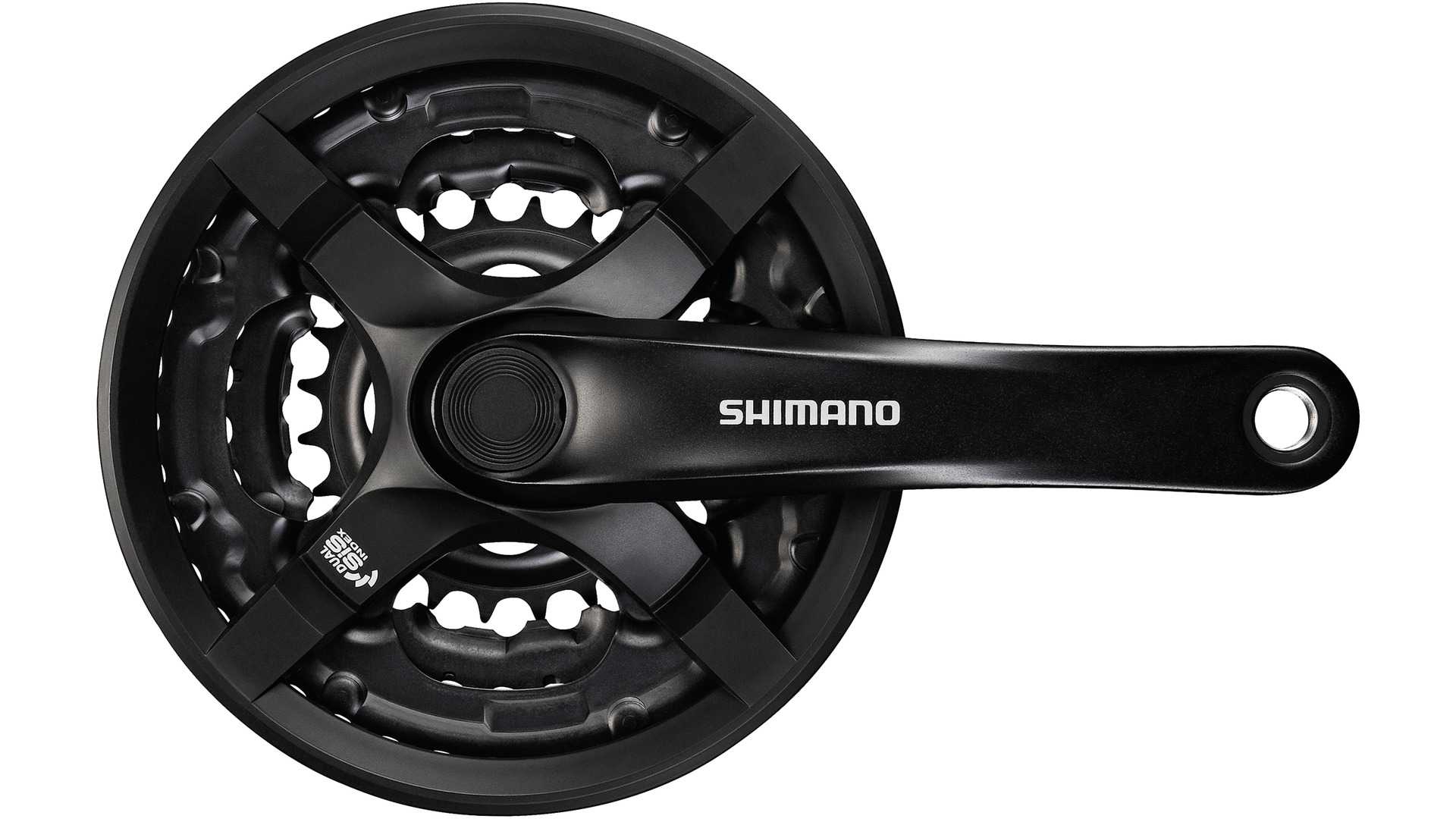 Buy Shimano FC TY501 Tourney Crankset 3x6 7 8 Speed Black