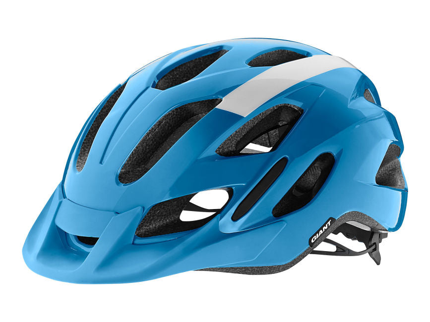 Giant Compel Cycle Helmet Gloss Blue White