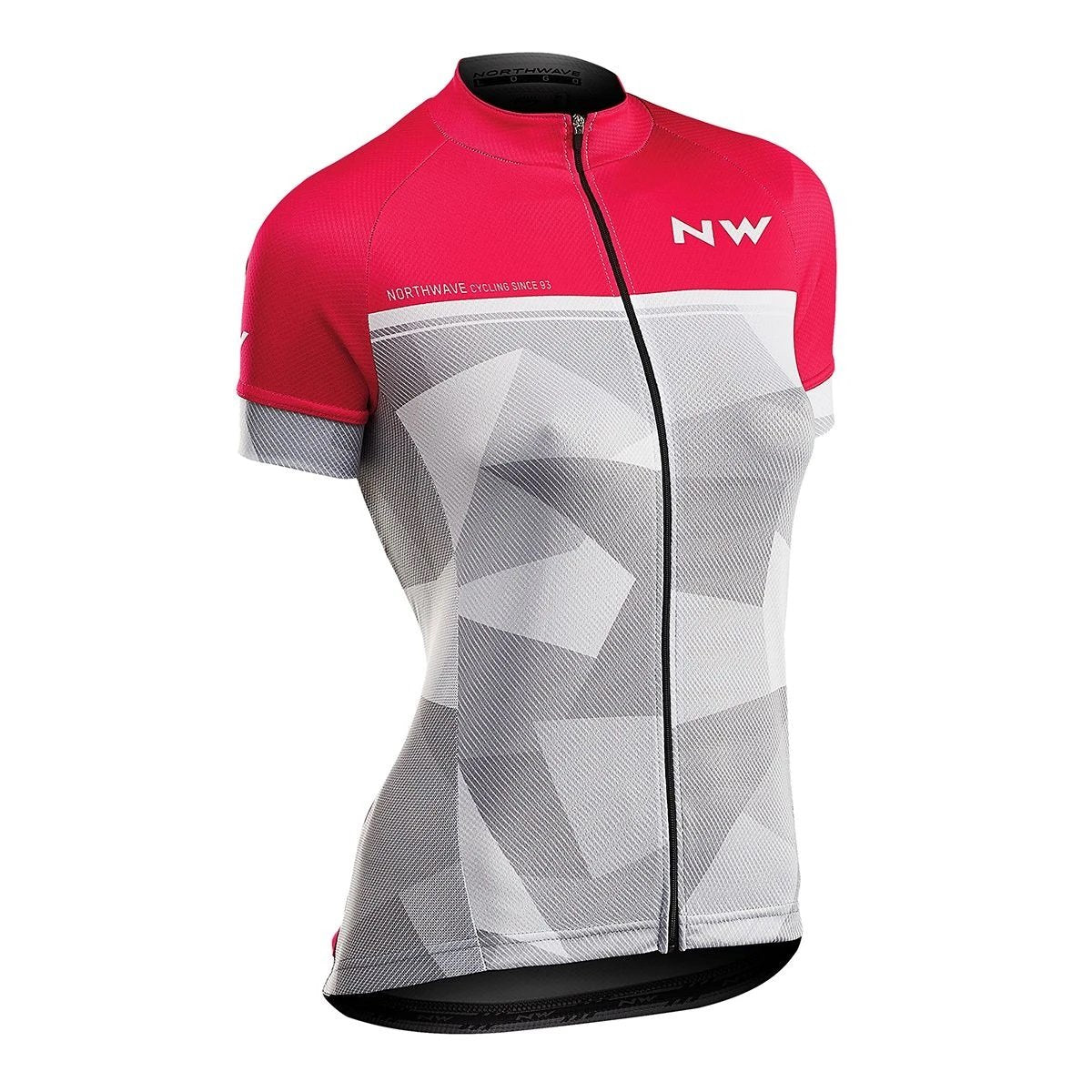 Northwave Origin Jersey - Dark Grey/Yellow Fluo