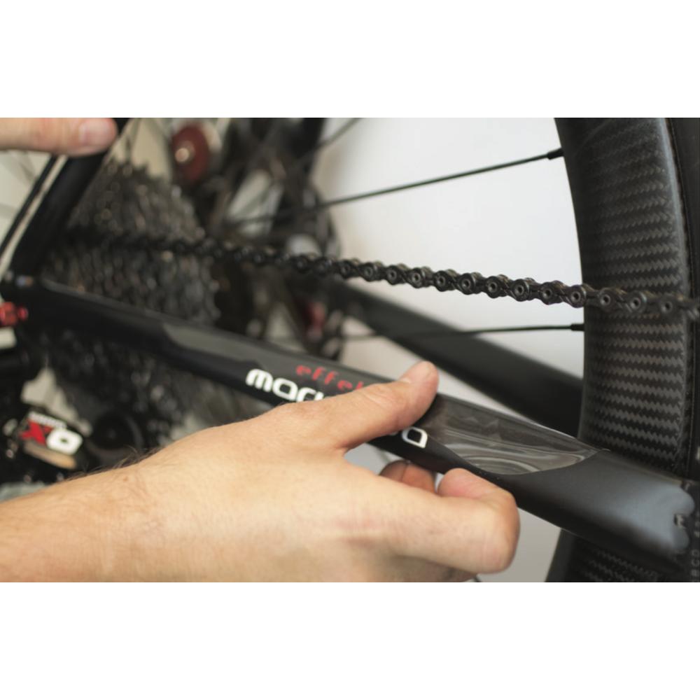 Shelter bike outlet frame protector