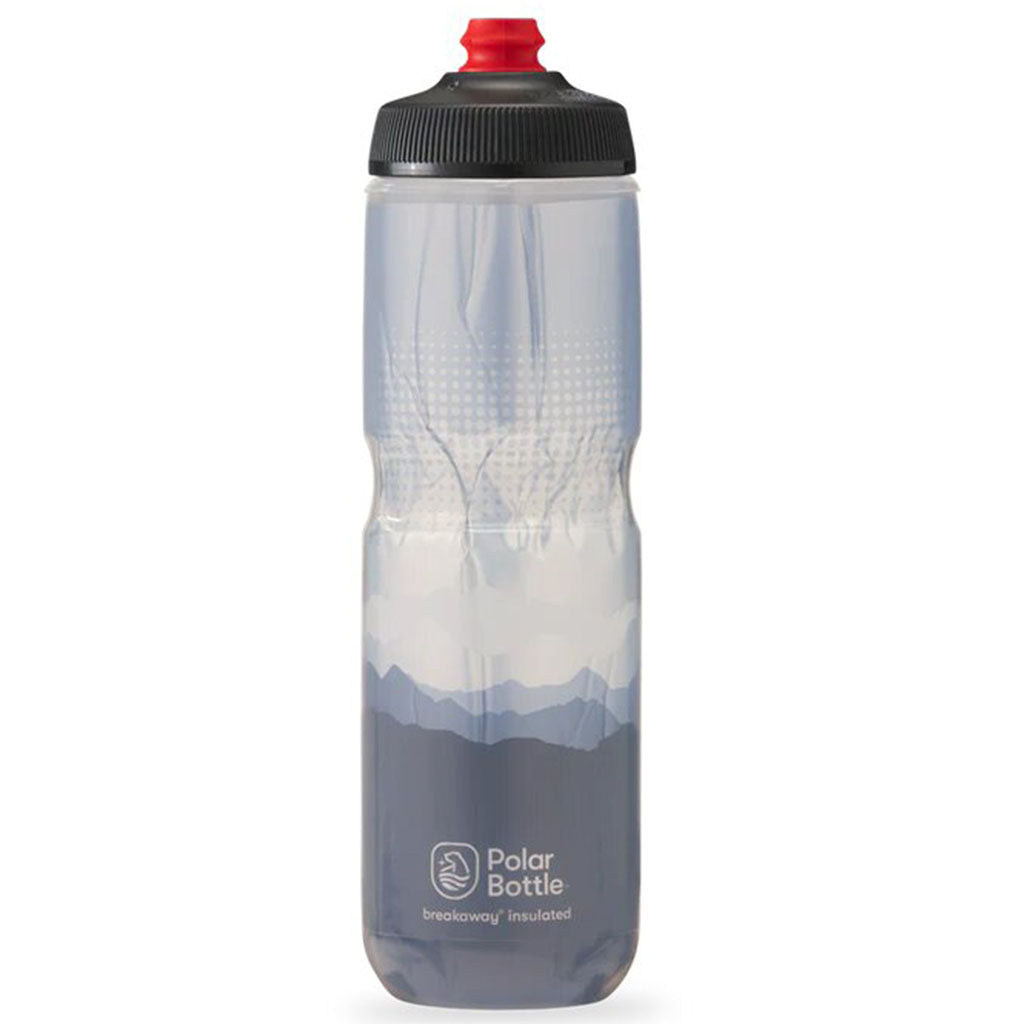 Polar Bottle 24 oz Sport Insulated Clean Cover Bottle 2-Pack Contender Blue/Silver