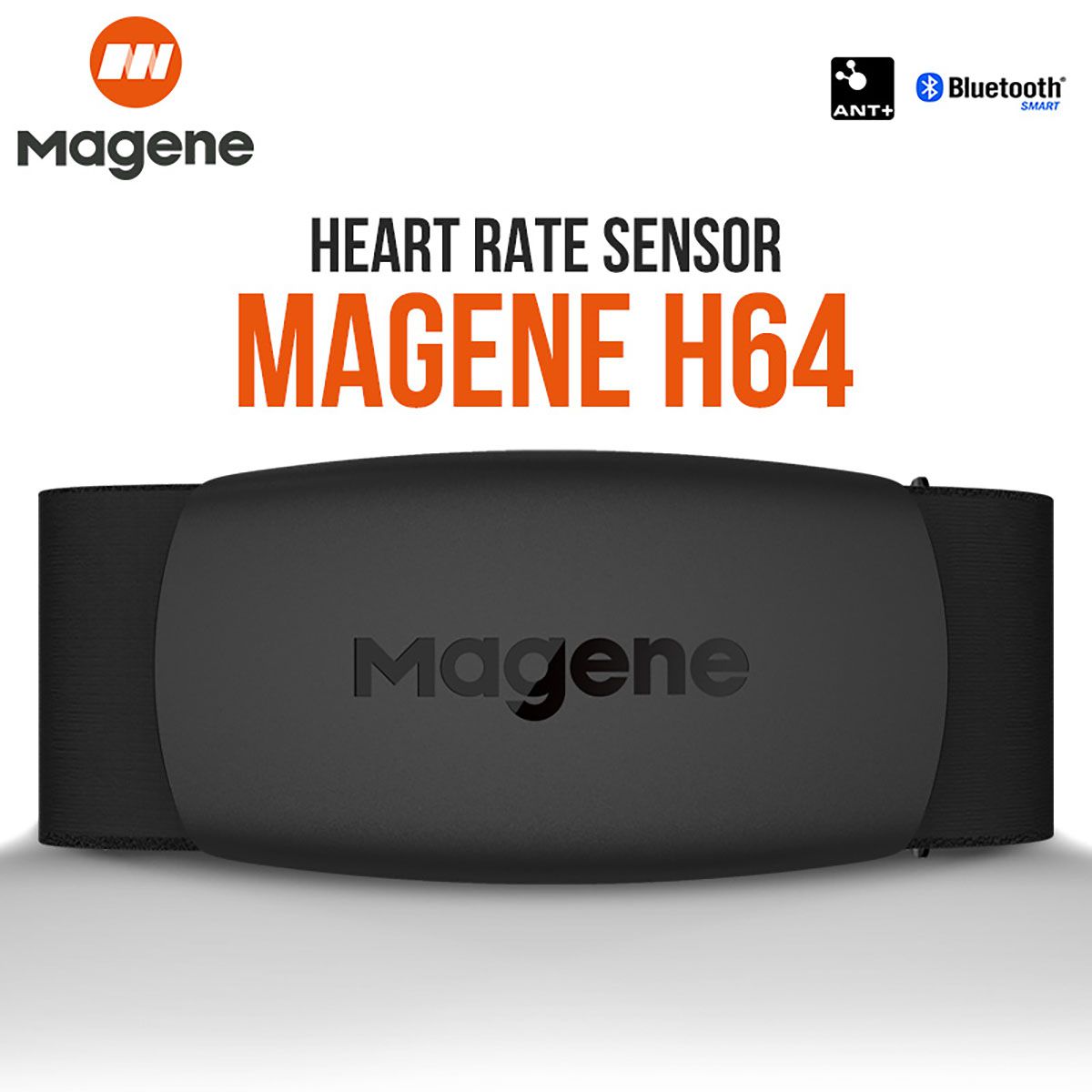 Buy Magene H64 Dual Protocol Heart Rate Sensor Cyclop.in