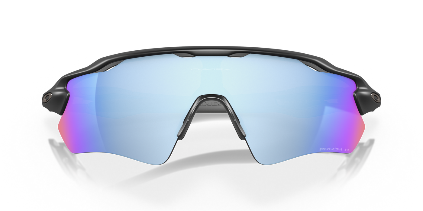 Oakley Radar EV Path Prizm Deep Water Polarized Lenses Matte Black Frame - Cyclop.in