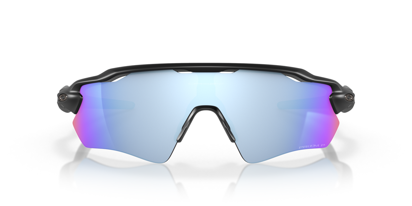 Oakley Radar EV Path Prizm Deep Water Polarized Lenses Matte Black Frame - Cyclop.in