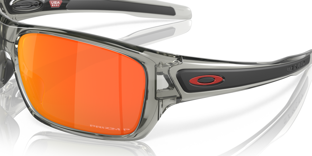 Buy Oakley Turbine Prizm Ruby Polarized Lenses Grey Ink Frame Cyclop.in