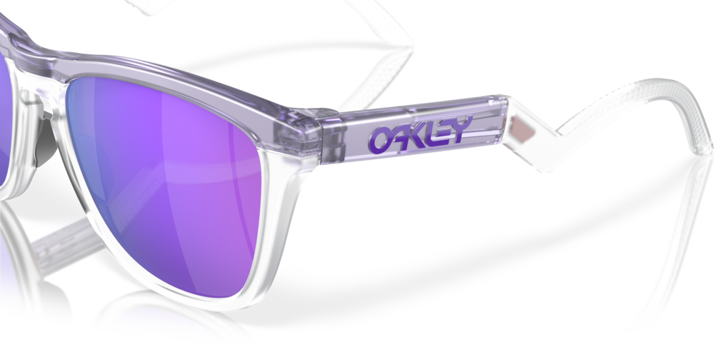 Oakley Sunglasses FROGSKINS Polished Clear/Prizm Violet OO9013-H7