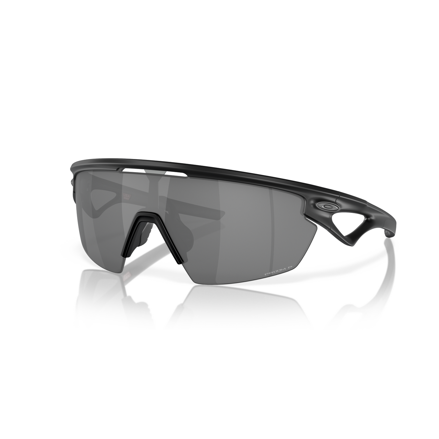 Oakley Sphaera Prizm Black Polarized Lenses - Matte Black Frame - Cyclop.in