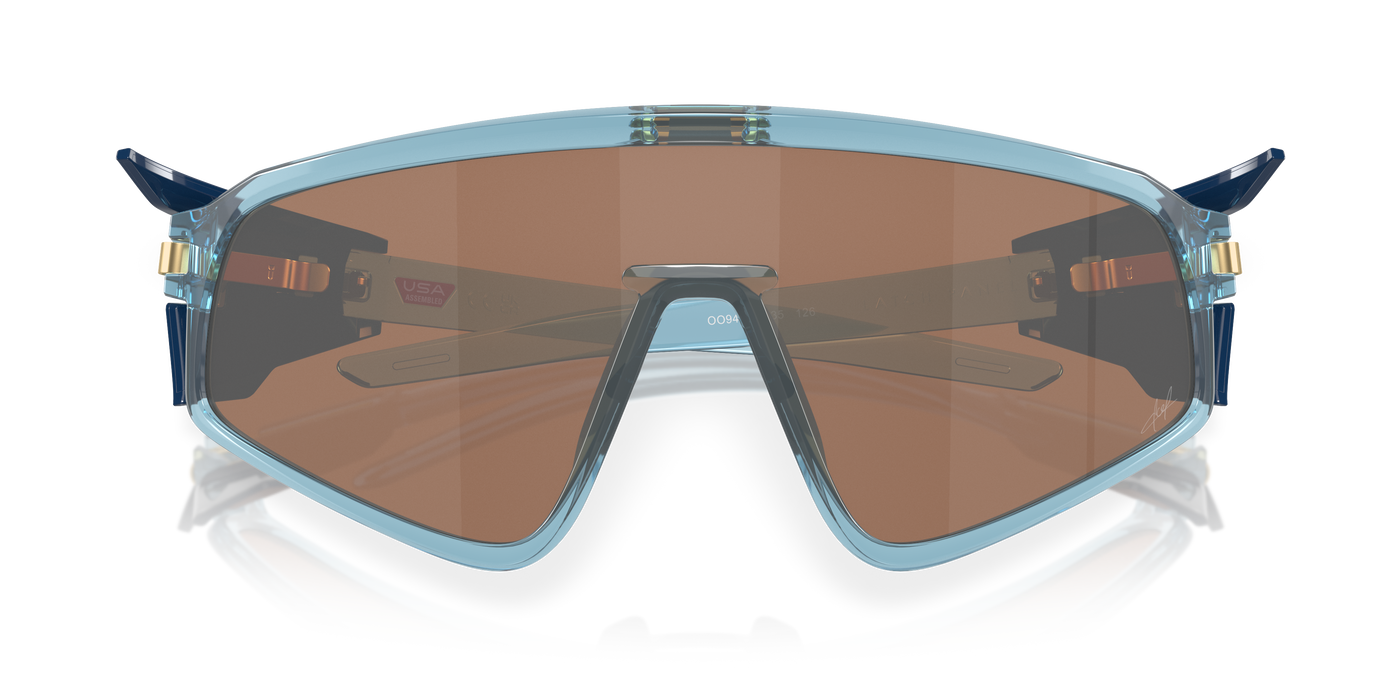 Oakley Latch™ Panel Prizm Tungsten Lenses, Transparent Stonewash Frame (Kylian Mbappé Signature Series) - Cyclop.in