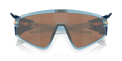 Oakley Latch™ Panel Prizm Tungsten Lenses, Transparent Stonewash Frame (Kylian Mbappé Signature Series) - Cyclop.in