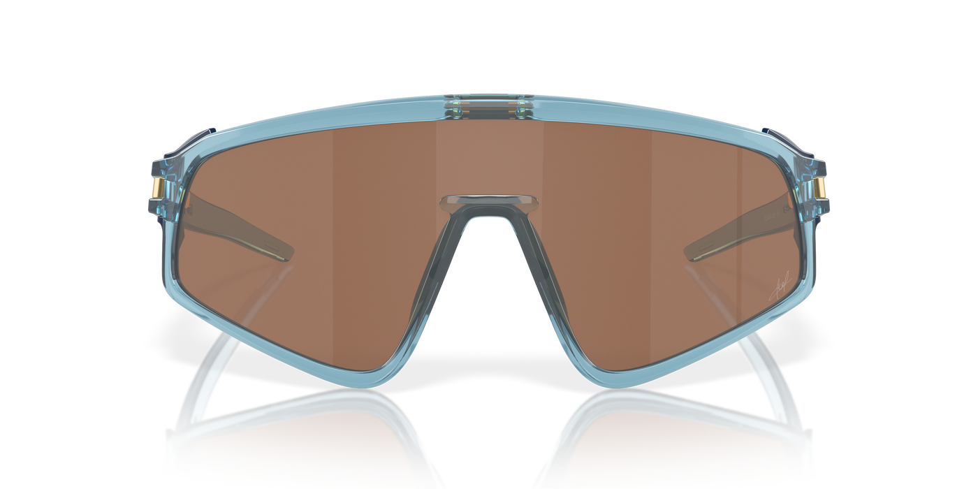 Oakley Latch™ Panel Prizm Tungsten Lenses, Transparent Stonewash Frame (Kylian Mbappé Signature Series) - Cyclop.in