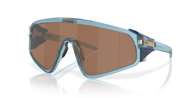 Oakley Latch™ Panel Prizm Tungsten Lenses, Transparent Stonewash Frame (Kylian Mbappé Signature Series) - Cyclop.in