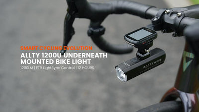 Magicshine ALLTY 1200U Underneath Mounted Front Light-Black - 1200 Lumens - Cyclop.in