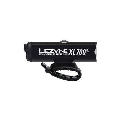 Lezyne Classic Drive XL 700+ Front Light - Black - Cyclop.in