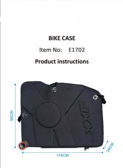 XXF E1702 EVA Bike Travel Case (Road Bike/29ER MTB) - Cyclop.in