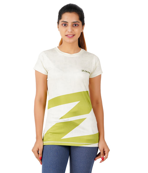 Zakpro Sports T-Shirt for Women - Bluish Run