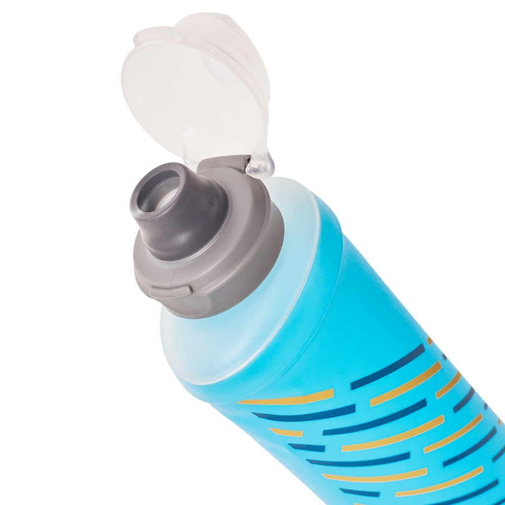 Hydrapak Softflask Foldable Bottle - Malibu Blue - Cyclop.in