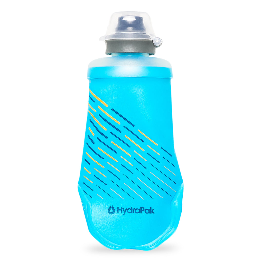 Hydrapak Softflask Foldable Bottle - Malibu Blue - Cyclop.in