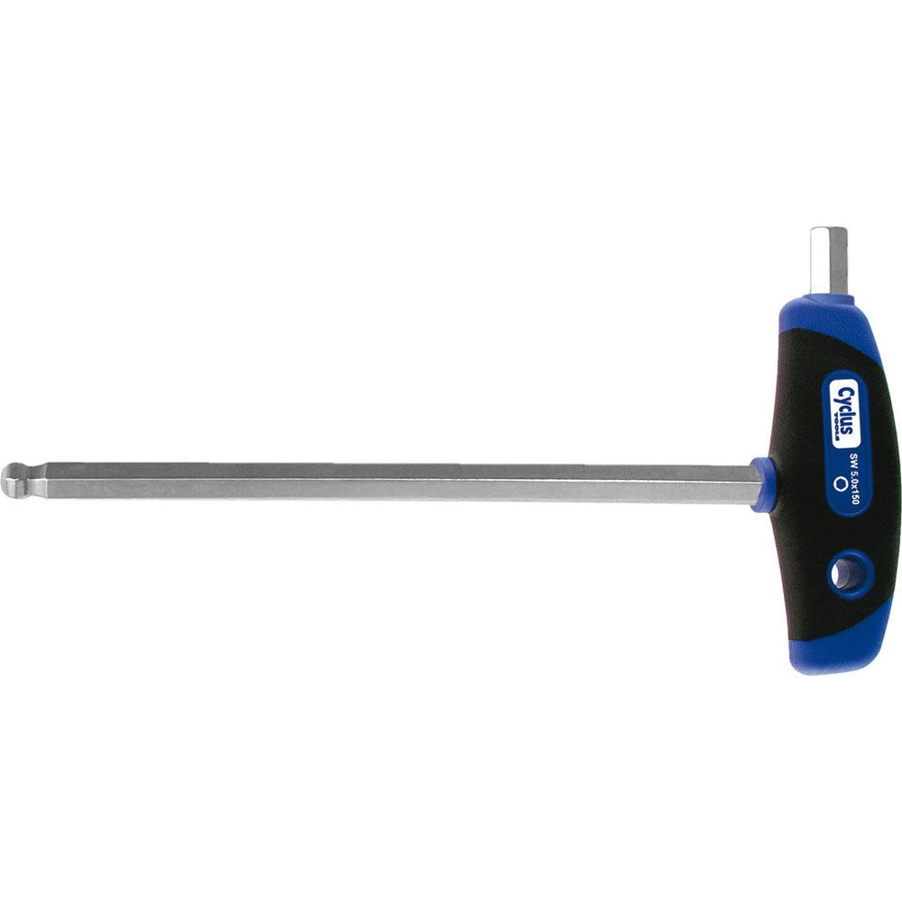 Cyclus Tools Hexagon Ball-End Box Spanner 2.5Mm With Multicomponent Tgrip. 100 Mm Blade - Cyclop.in