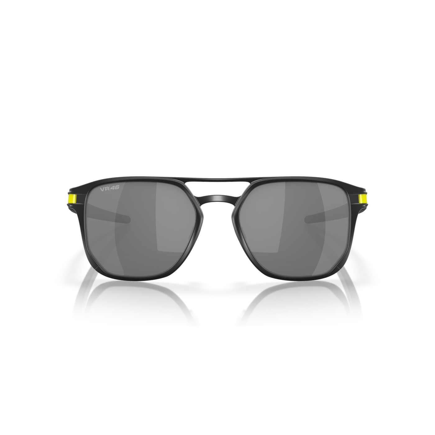 Oakley Latch Alpha Prizm Black Grey Metal Black/Yellow Frame - (Valentiono Rossi Signature Series) - Cyclop.in