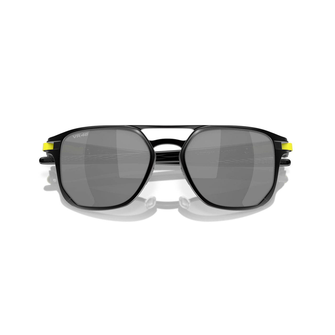 Oakley Latch Alpha Prizm Black Grey Metal Black/Yellow Frame - (Valentiono Rossi Signature Series) - Cyclop.in