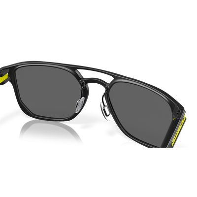 Oakley Latch Alpha Prizm Black Grey Metal Black/Yellow Frame - (Valentiono Rossi Signature Series) - Cyclop.in