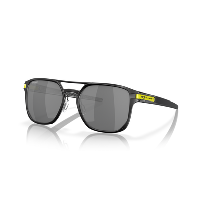 Oakley Latch Alpha Prizm Black Grey Metal Black/Yellow Frame - (Valentiono Rossi Signature Series) - Cyclop.in