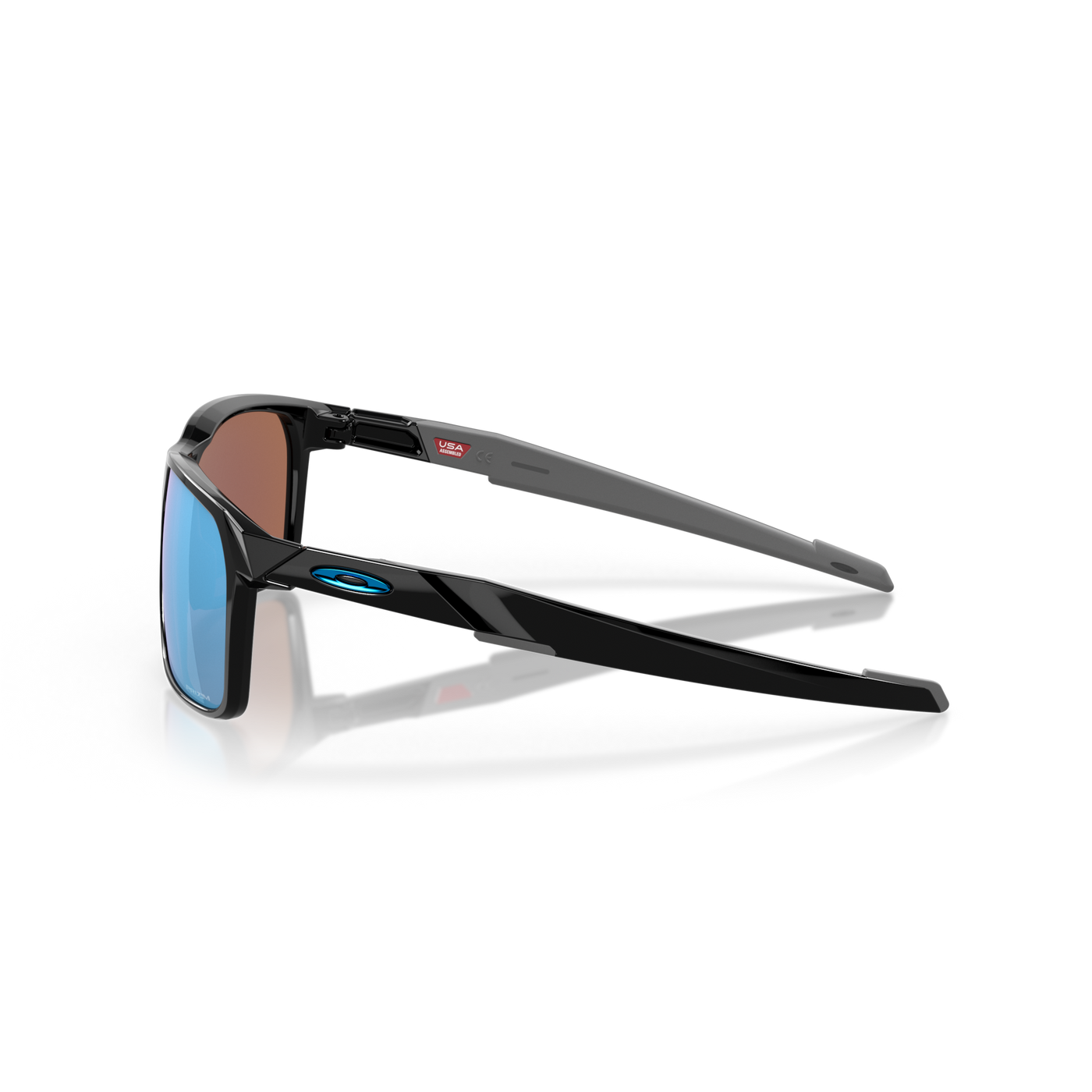 Oakley Portal X Prizm Deep Water Polarized Lenses, Polished Black Frame - Cyclop.in