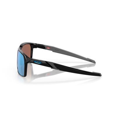 Oakley Portal X Prizm Deep Water Polarized Lenses, Polished Black Frame - Cyclop.in