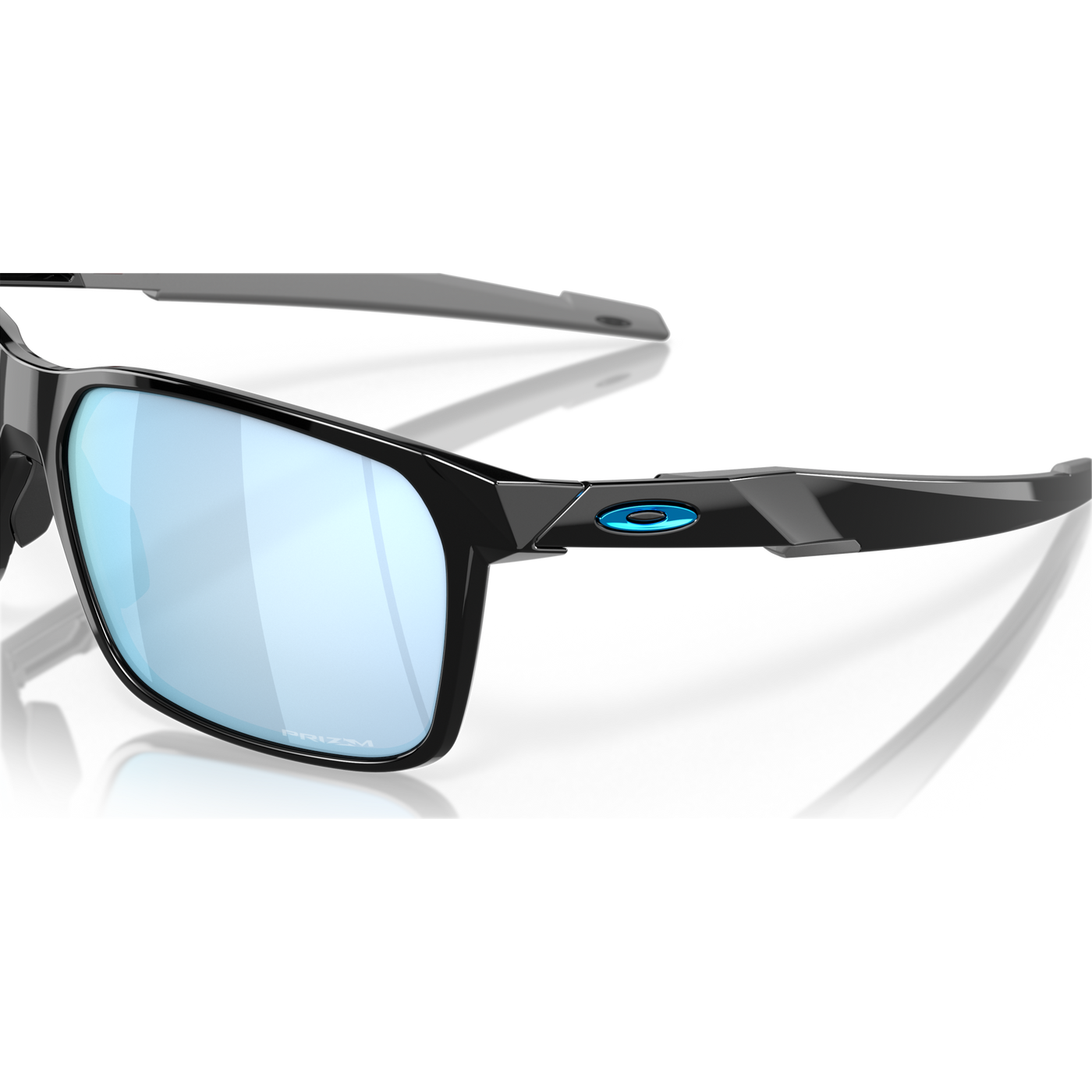 Oakley Portal X Prizm Deep Water Polarized Lenses, Polished Black Frame - Cyclop.in