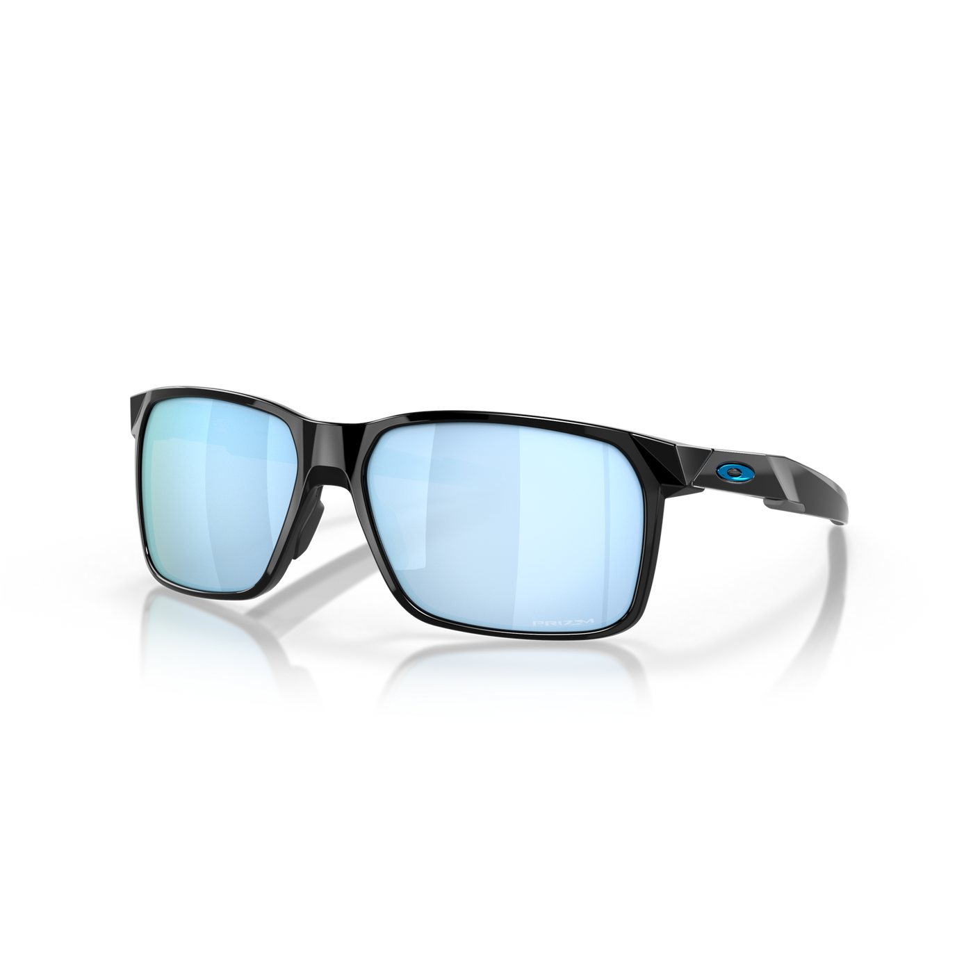 Oakley Portal X Prizm Deep Water Polarized Lenses, Polished Black Frame - Cyclop.in