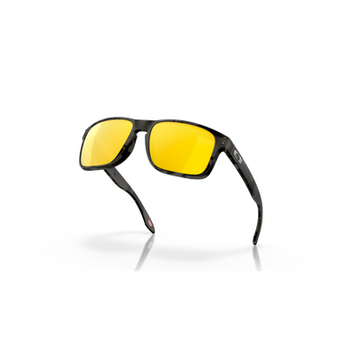 Oakley Holbrook Prizm 24 K Polarized, Matte Black Tortoise - Cyclop.in