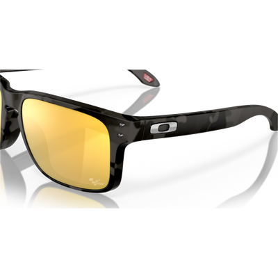 Oakley Holbrook Prizm 24 K Polarized, Matte Black Tortoise - Cyclop.in