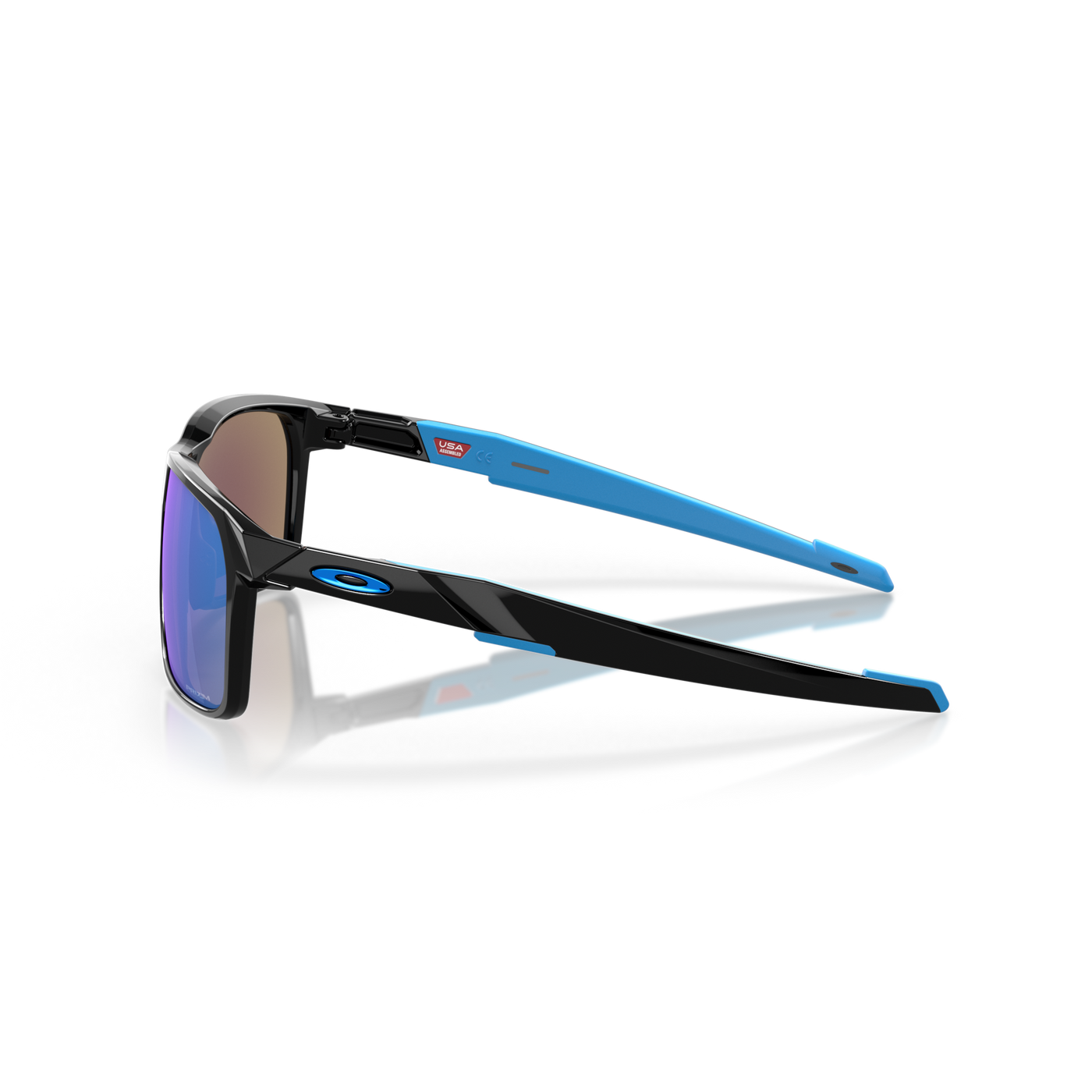 Oakley Portal X Prizm Sapphire Lenses, Polished Black Frame - Cyclop.in