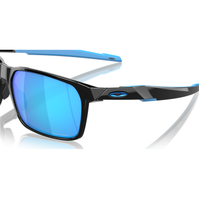 Oakley Portal X Prizm Sapphire Lenses, Polished Black Frame - Cyclop.in