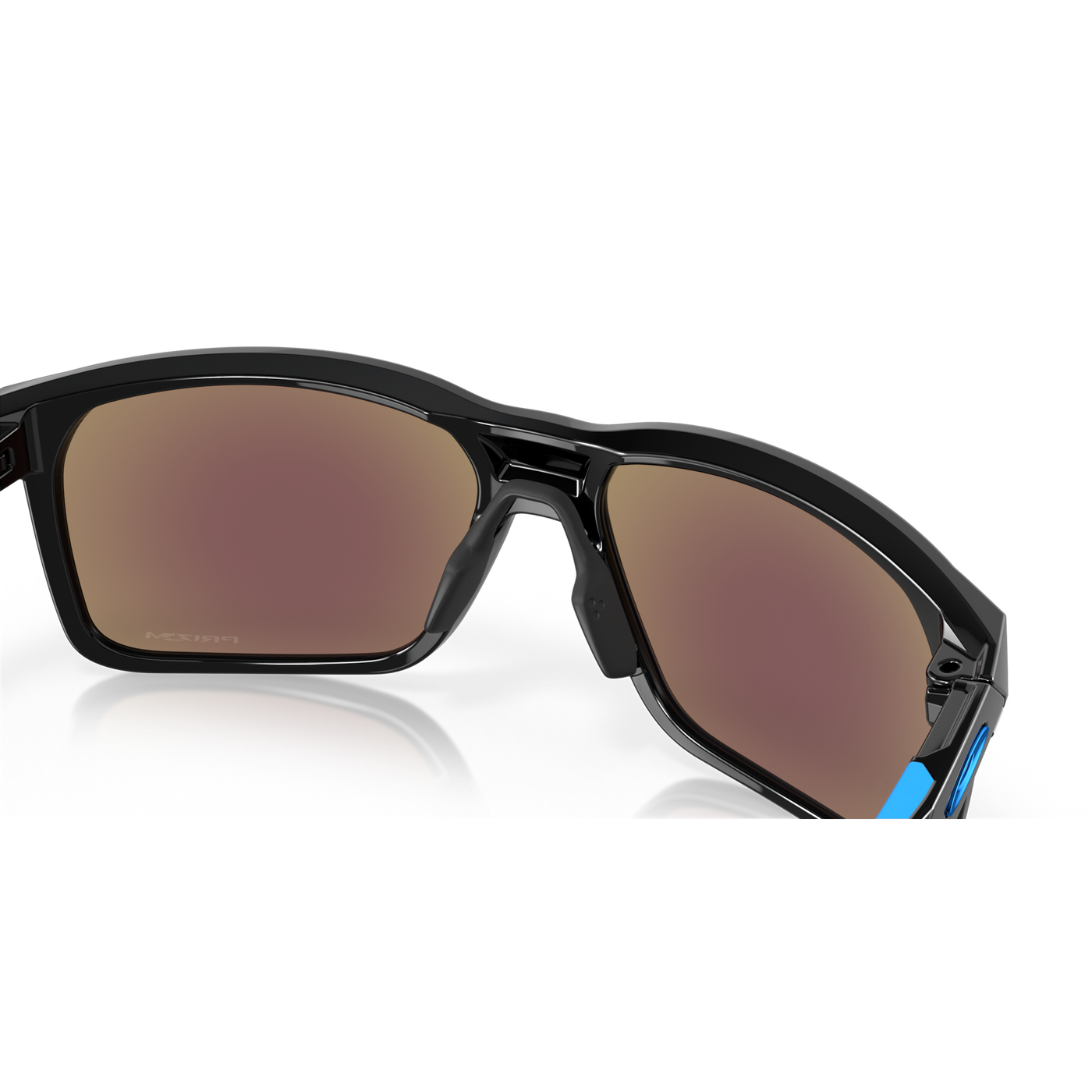 Oakley Portal X Prizm Sapphire Lenses, Polished Black Frame - Cyclop.in