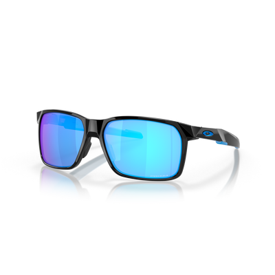 Oakley Portal X Prizm Sapphire Lenses, Polished Black Frame - Cyclop.in