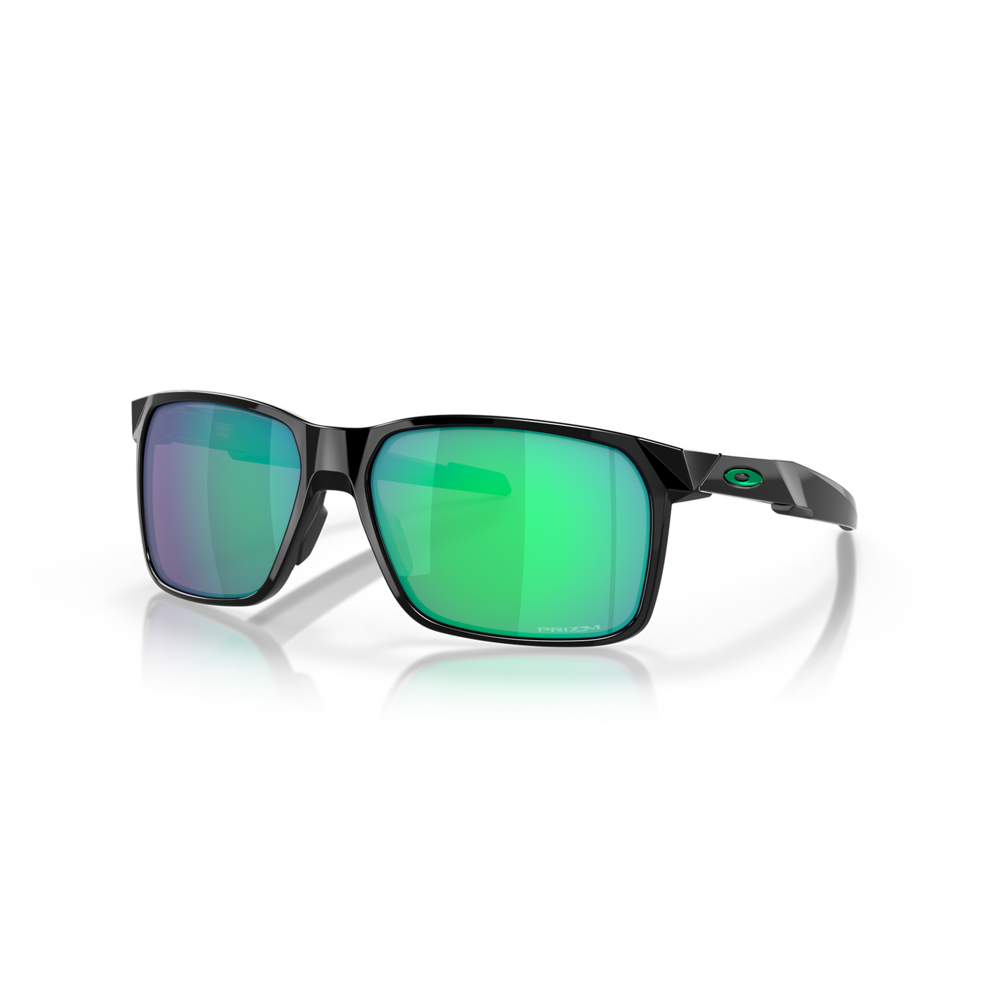 Oakley Portal X Prizm Jade Lenses, Polished Black Frame - Cyclop.in