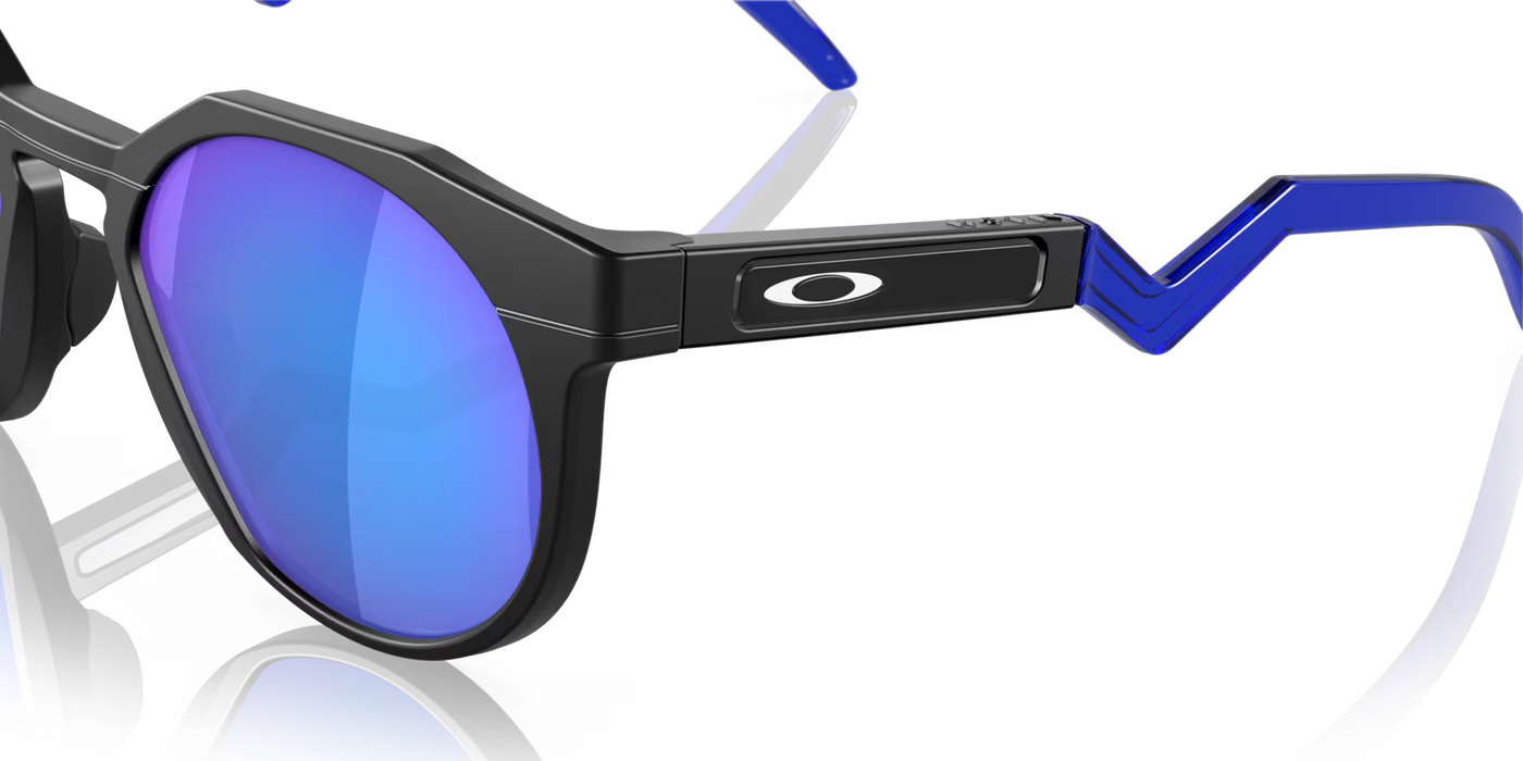 Oakley HSTN Prizm Sapphire Polarized Lenses, Matte Black Frame - Cyclop.in