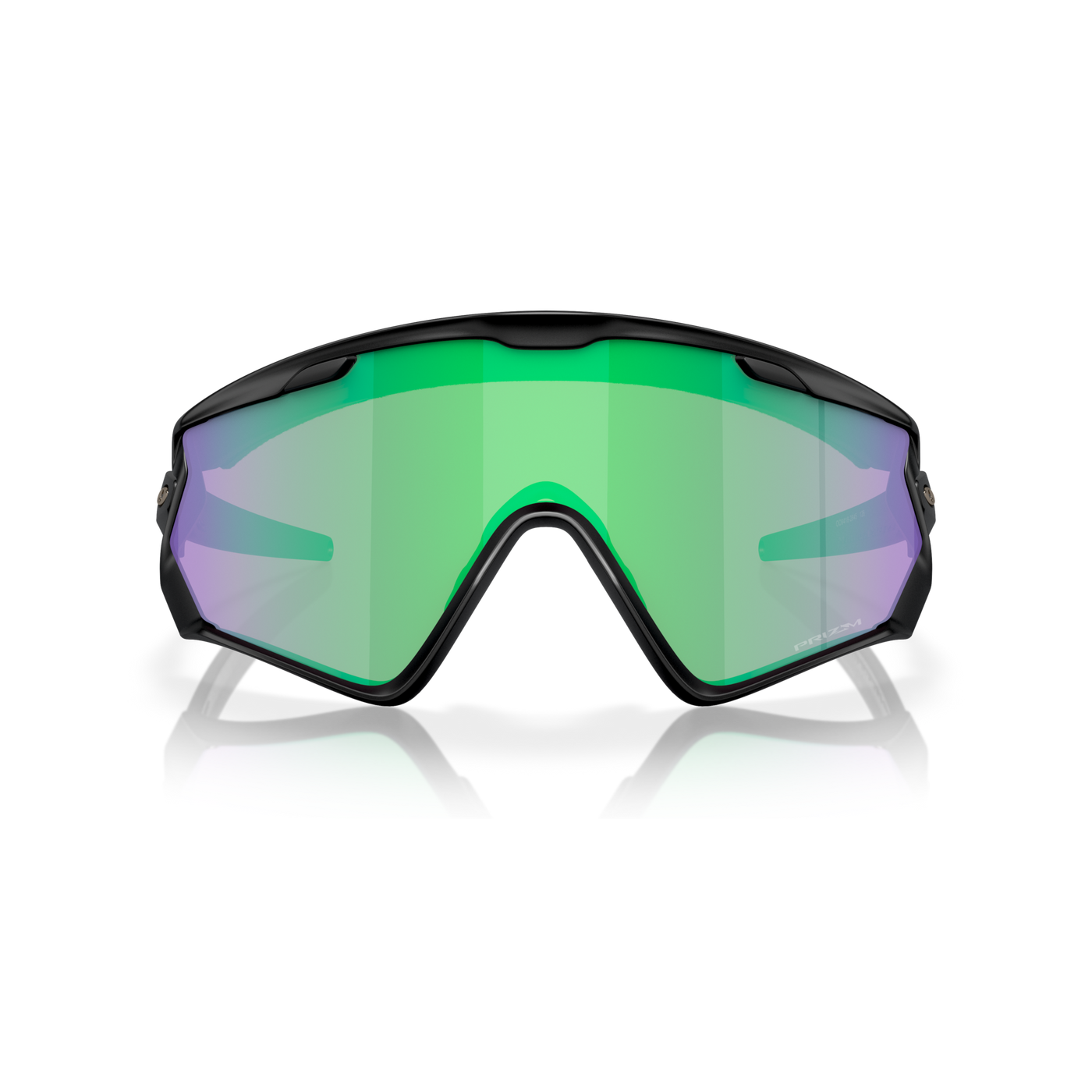 Oakley Wind Jacket Prizm Road Jade Lenses, Matte Black Frame - Cyclop.in