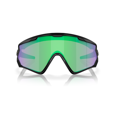 Oakley Wind Jacket Prizm Road Jade Lenses, Matte Black Frame - Cyclop.in