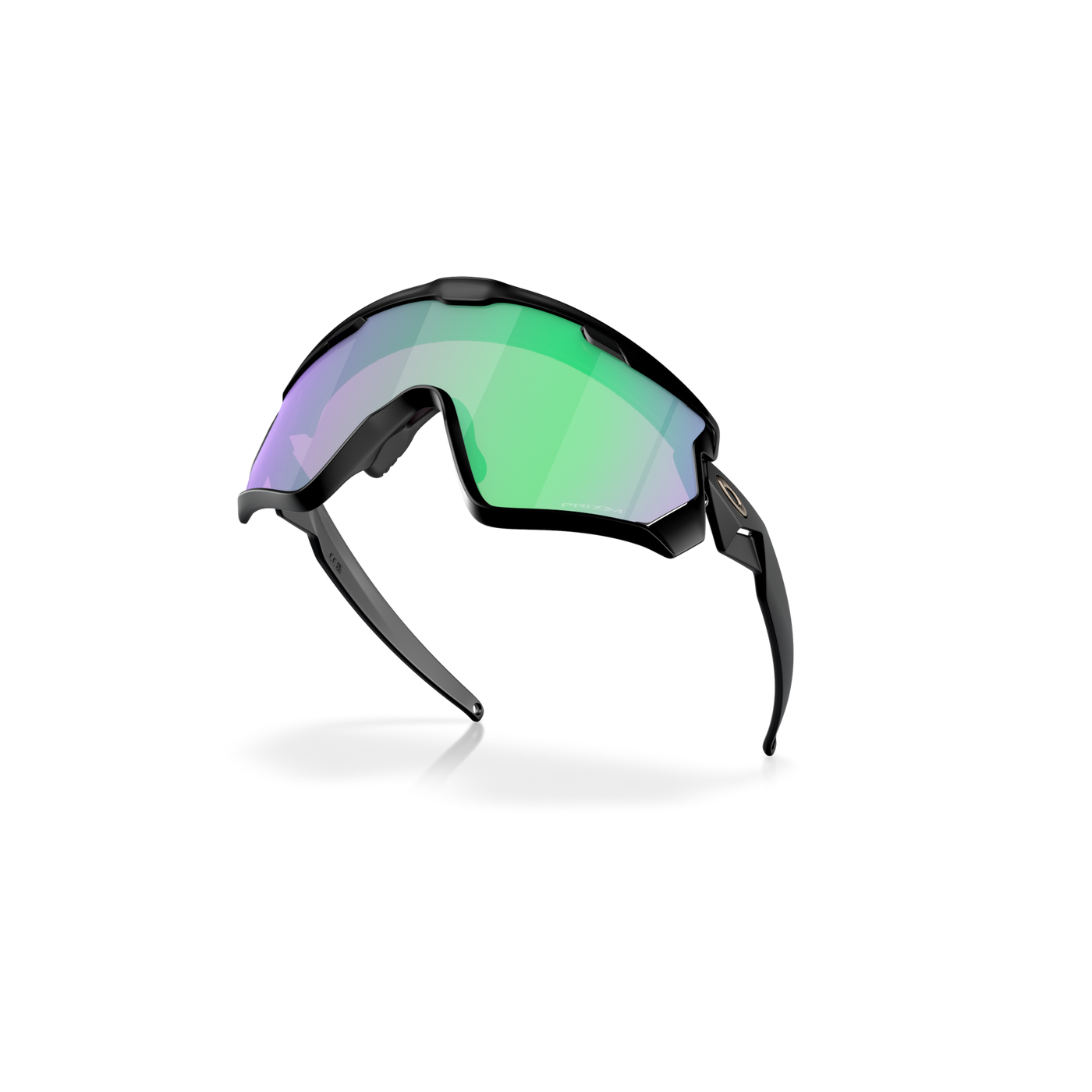 Oakley Wind Jacket Prizm Road Jade Lenses, Matte Black Frame - Cyclop.in