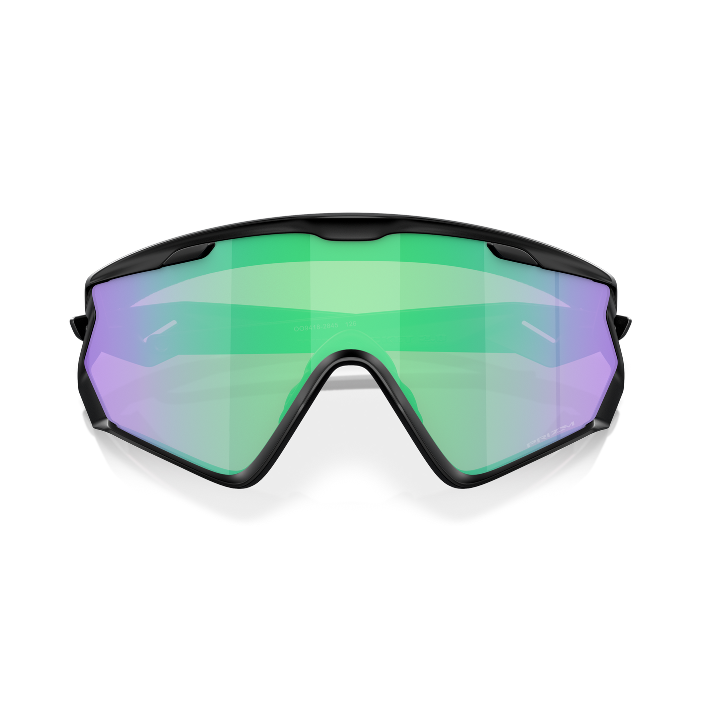 Oakley Wind Jacket Prizm Road Jade Lenses, Matte Black Frame - Cyclop.in