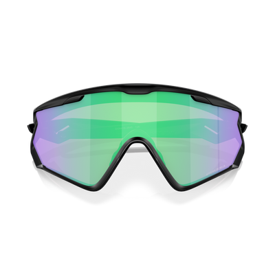 Oakley Wind Jacket Prizm Road Jade Lenses, Matte Black Frame - Cyclop.in