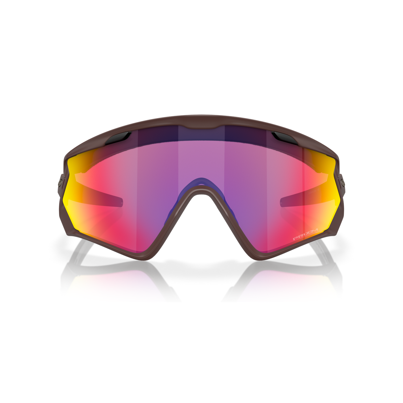 Oakley Wind Jacket Prizm Road Lenses, Matte Grenache Frame - Cyclop.in