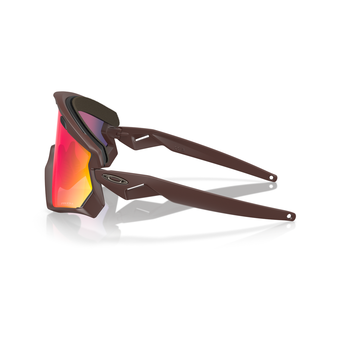 Oakley Wind Jacket Prizm Road Lenses, Matte Grenache Frame - Cyclop.in