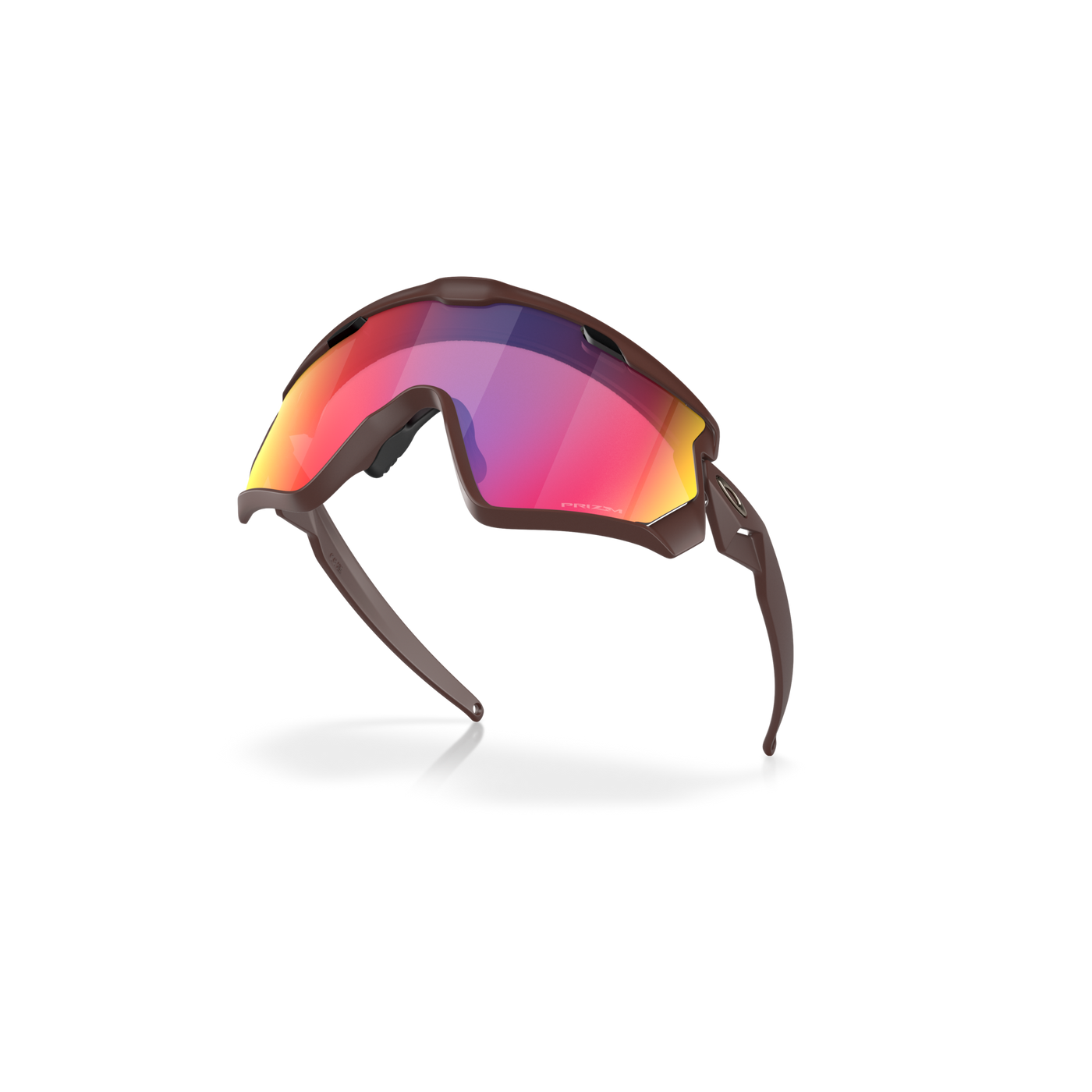 Oakley Wind Jacket Prizm Road Lenses, Matte Grenache Frame - Cyclop.in