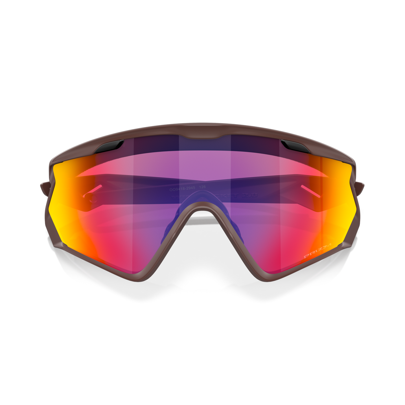 Oakley Wind Jacket Prizm Road Lenses, Matte Grenache Frame - Cyclop.in