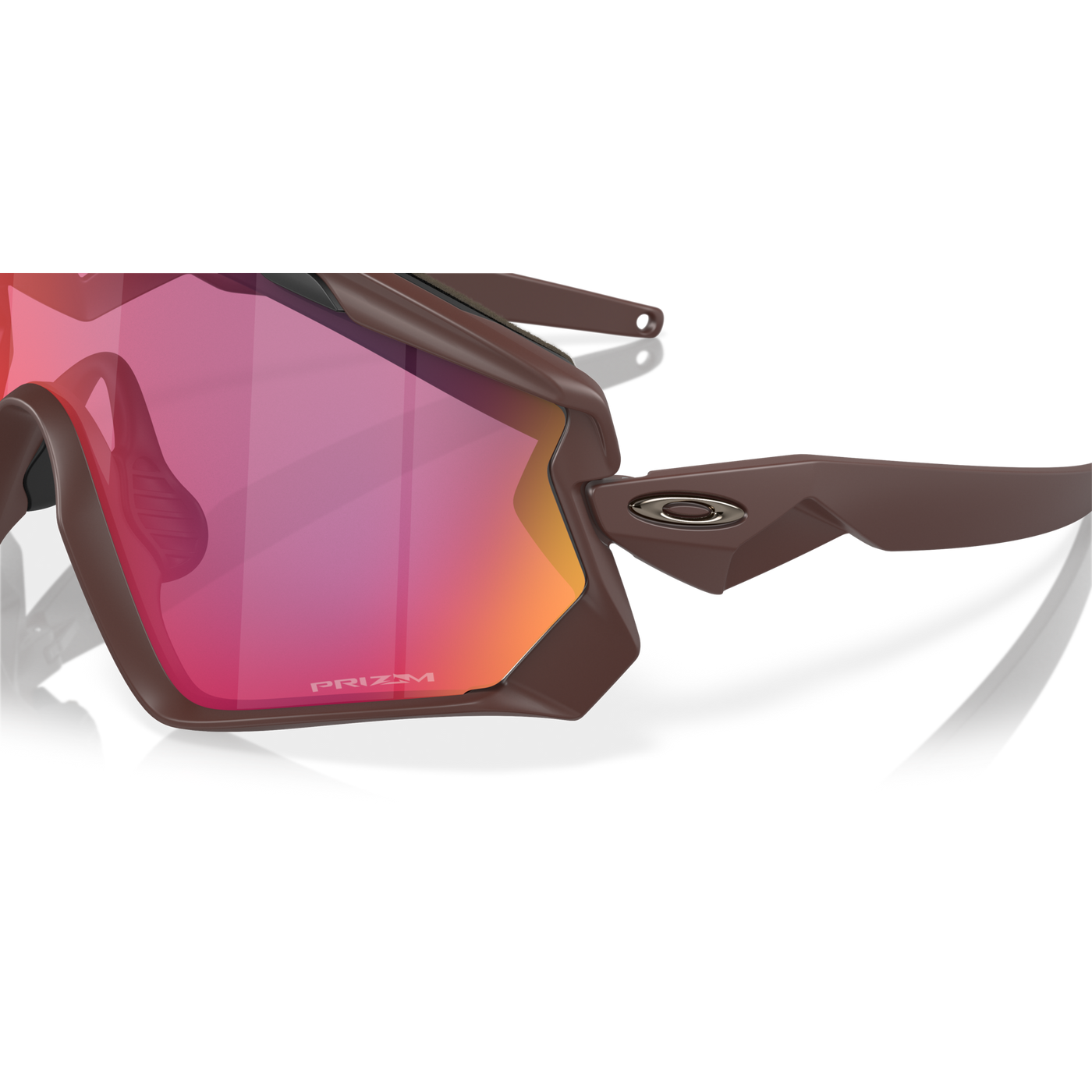 Oakley Wind Jacket Prizm Road Lenses, Matte Grenache Frame - Cyclop.in