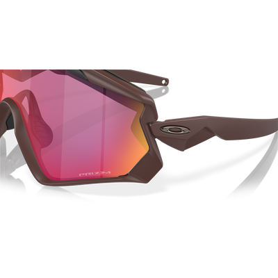 Oakley Wind Jacket Prizm Road Lenses, Matte Grenache Frame - Cyclop.in